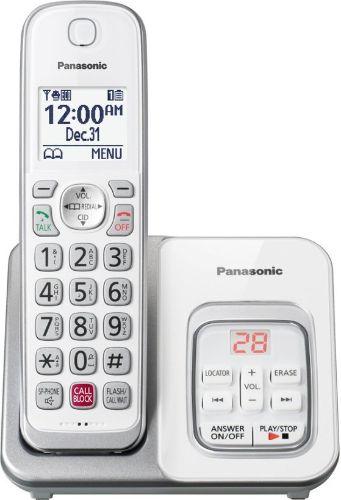 Panasonic KX-TGD833 Link-to-Cell Cordless Phone - White