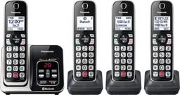 Panasonic KX-TGD864S Link-to-Cell Cordless Phone - Black