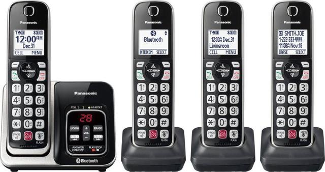 Panasonic KX-TGD864S Link-to-Cell Cordless Phone