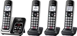 Panasonic KX-TGD864S Link-to-Cell Cordless Phone - Black