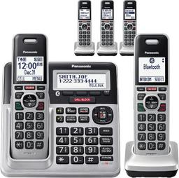 Panasonic KX-TGF975S Link-to-Cell Cordless Phone - Silver