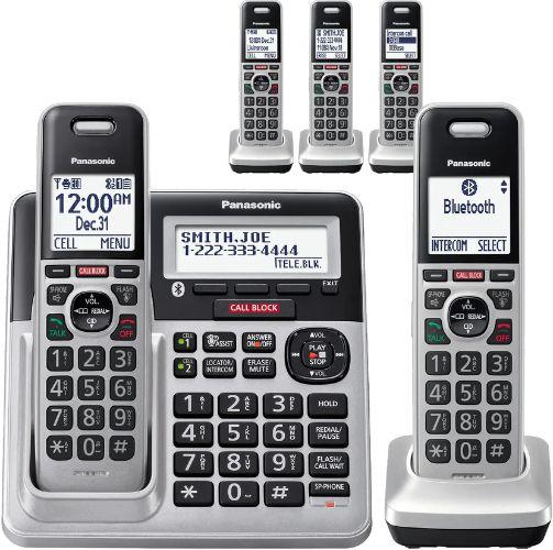 Panasonic  KX-TGF975S Link-to-Cell Cordless Phone - Silver - Excellent