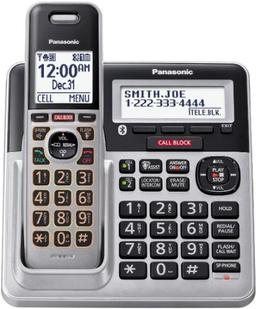 Panasonic KX-TGF975S Link-to-Cell Cordless Phone - Silver