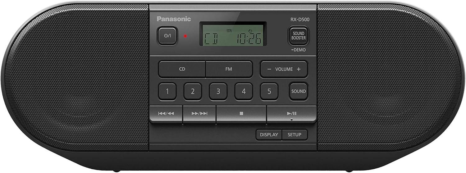 Panasonic RX-D500 Powerful & Portable CD Radio