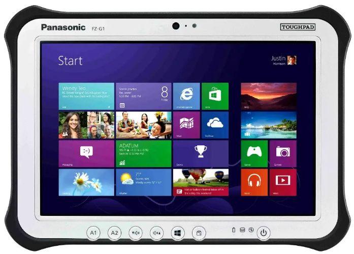 Panasonic  Toughpad FZ-G1 MK4 Laptop 10.1" - Intel Core i5-6300U 2.4GHz - 256GB - White - 8GB RAM - Excellent