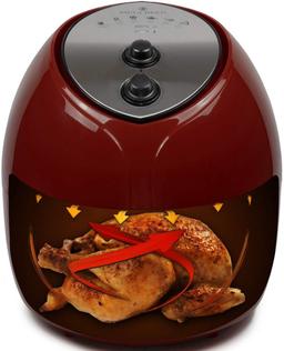 Paula Deen 9.5 QT Family-Sized Air Fryer - Red