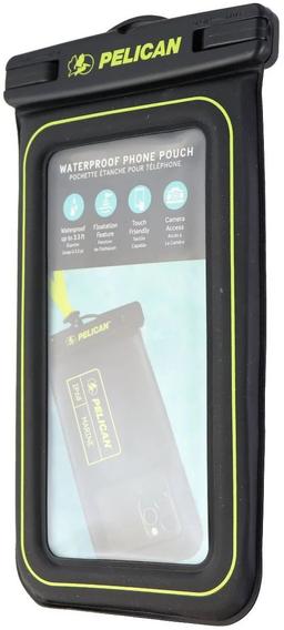 Pelican Marine Waterproof Floating Phone Pouch - Black/Yellow