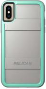 Pelican Protector Series Phone Case for iPhone XS/X - Aqua Gray