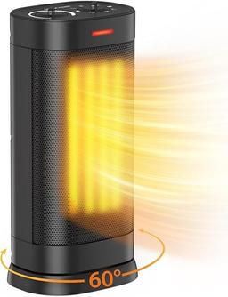 Pereysi PTC-SH009ML Portable Electric Heater - Black