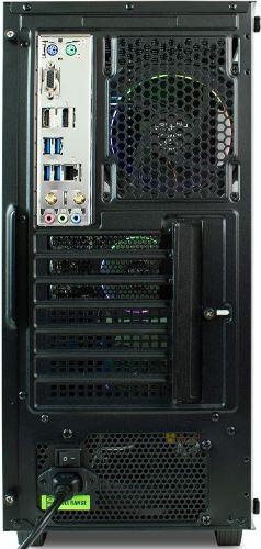 Periphio Terra Prebuilt Gaming Desktop Computer - AMD Ryzen 7 5700G 4.6GHz - 1TB - Black - 16GB RAM