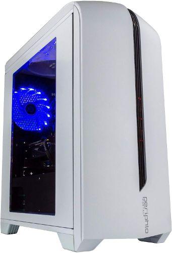 Periphio  Vortex Prebuilt Gaming Desktop Computer - Intel Core i5-6500 3.6GHz - 1TB - White - 16GB RAM - Excellent