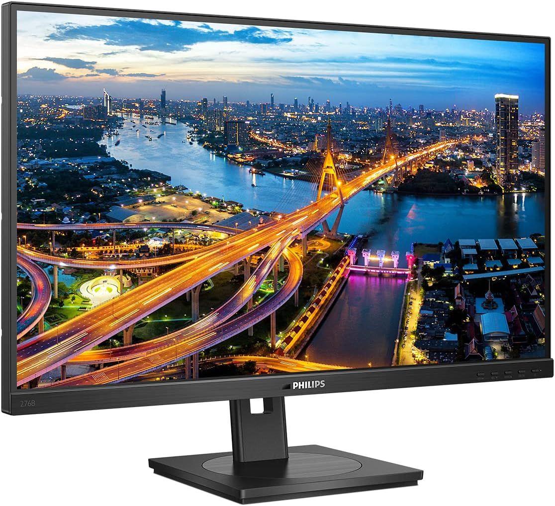 Philips 276B1 LCD Monitor with USB-C Docking - Black - 27 Inch