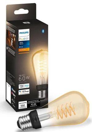 Philips Hue ST19 Edison E26 Smart Bulb