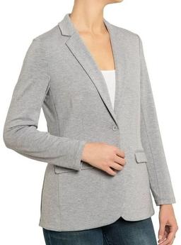 Philosophy Republic Clothing Women's Blazer L - Mist Grey Heather