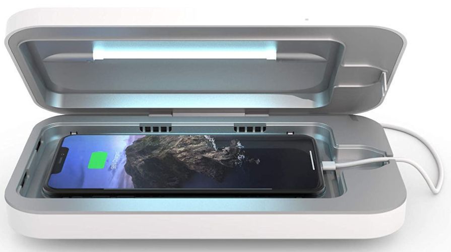 PhoneSoap Go Battery Powered UV Sanitizer - White