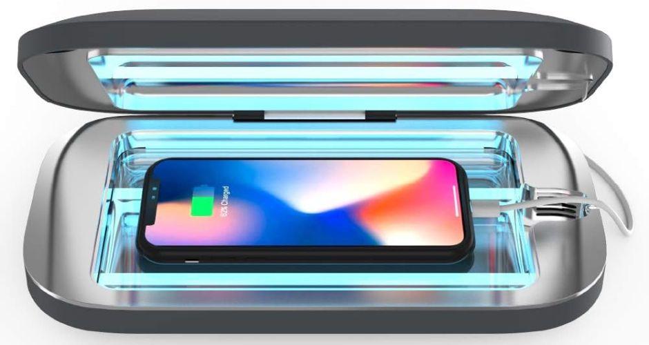 PhoneSoap  Pro Smartphone UVC Sanitizer - Charcoal - Excellent