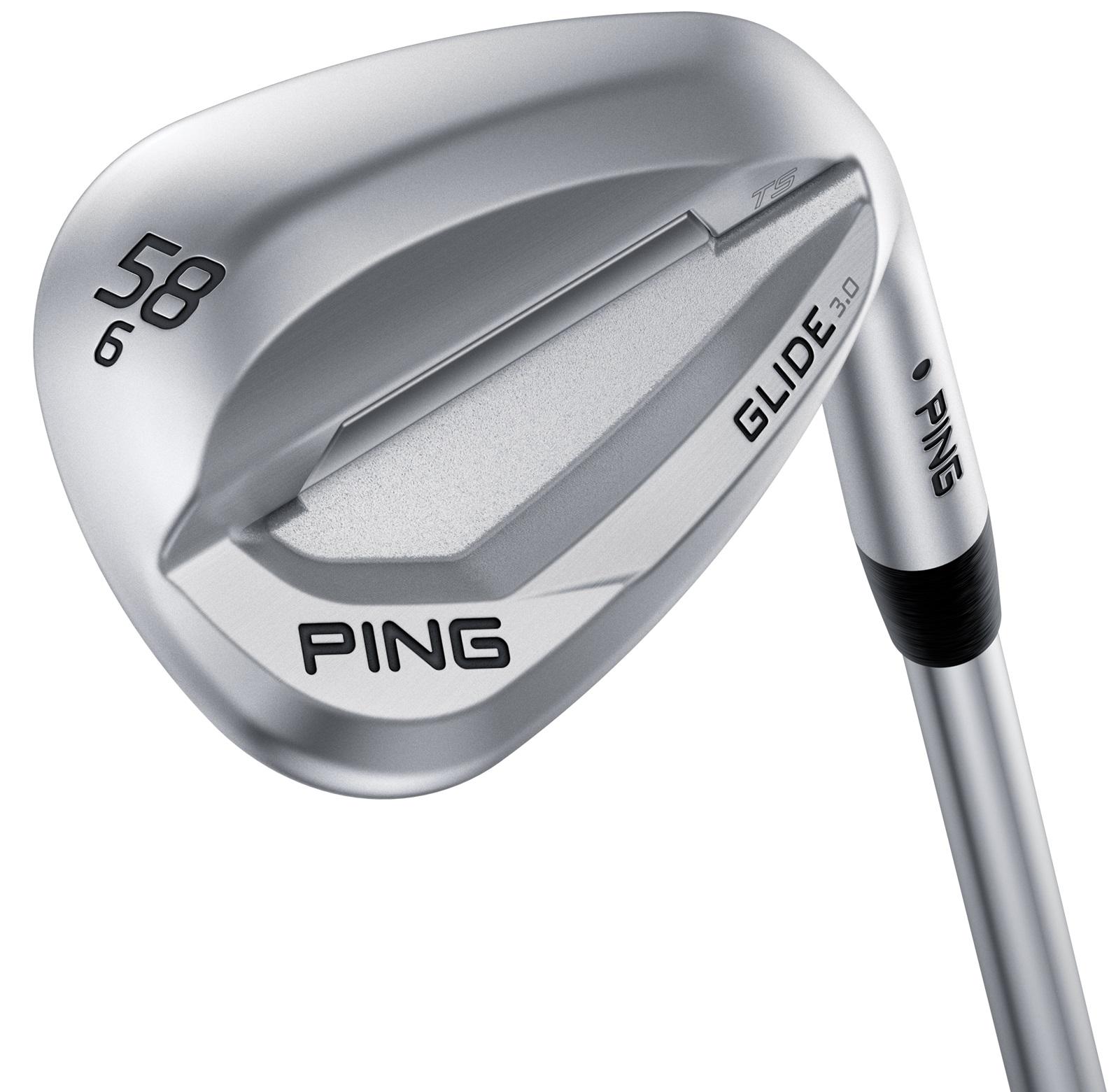 Ping Glide 3.0 TS - True Temper Dynamic Gold Tour Issue S400 Shaft - 2* flat Lie Angle - Lob Wedge - Left Handed - Stiff Flex - 2* flat Length - 60 Loft - Men - Acceptable