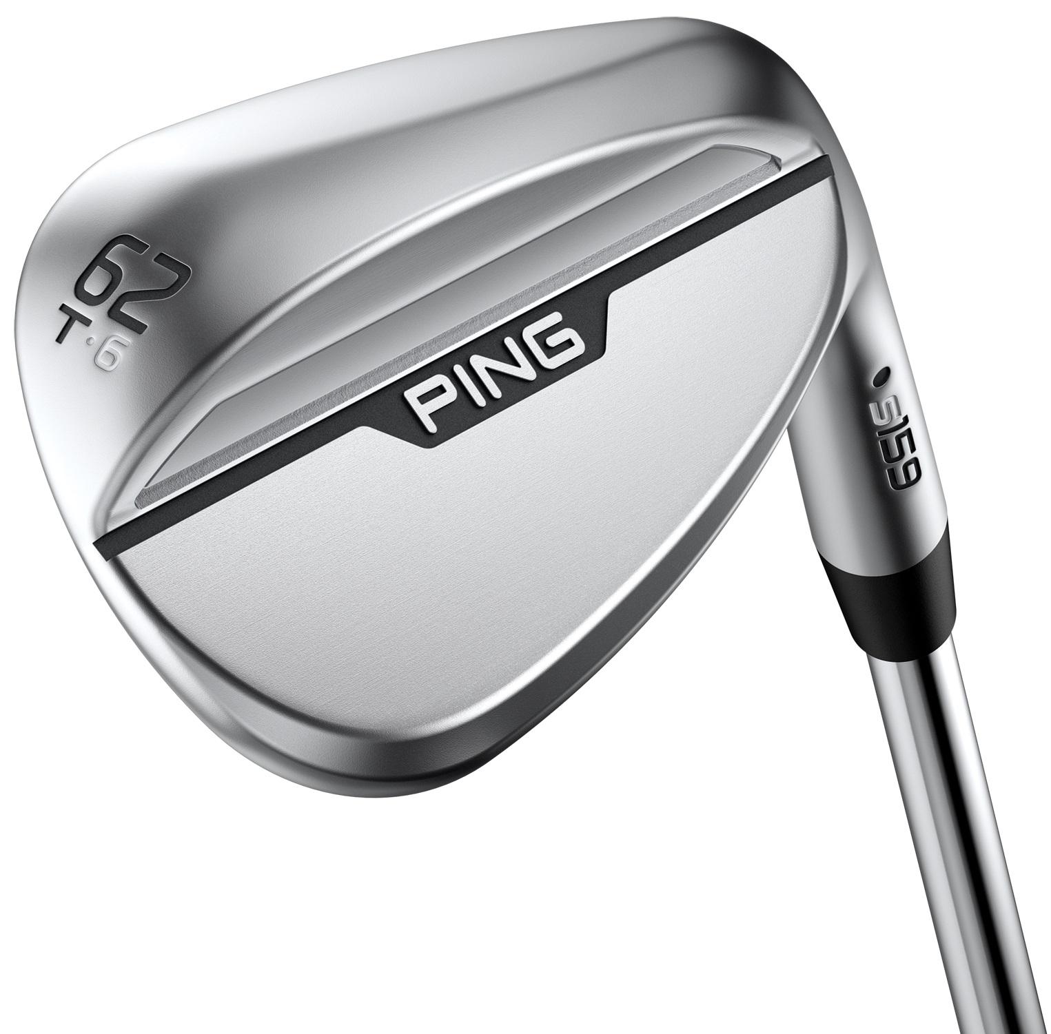 Ping s159 Chrome T Grind - Aerotech SteelFiber fc90cw Shaft - 1* upright Lie Angle - Lob Wedge - Right Handed - Stiff Flex - 1* upright Length - 58 Loft - Men - Acceptable