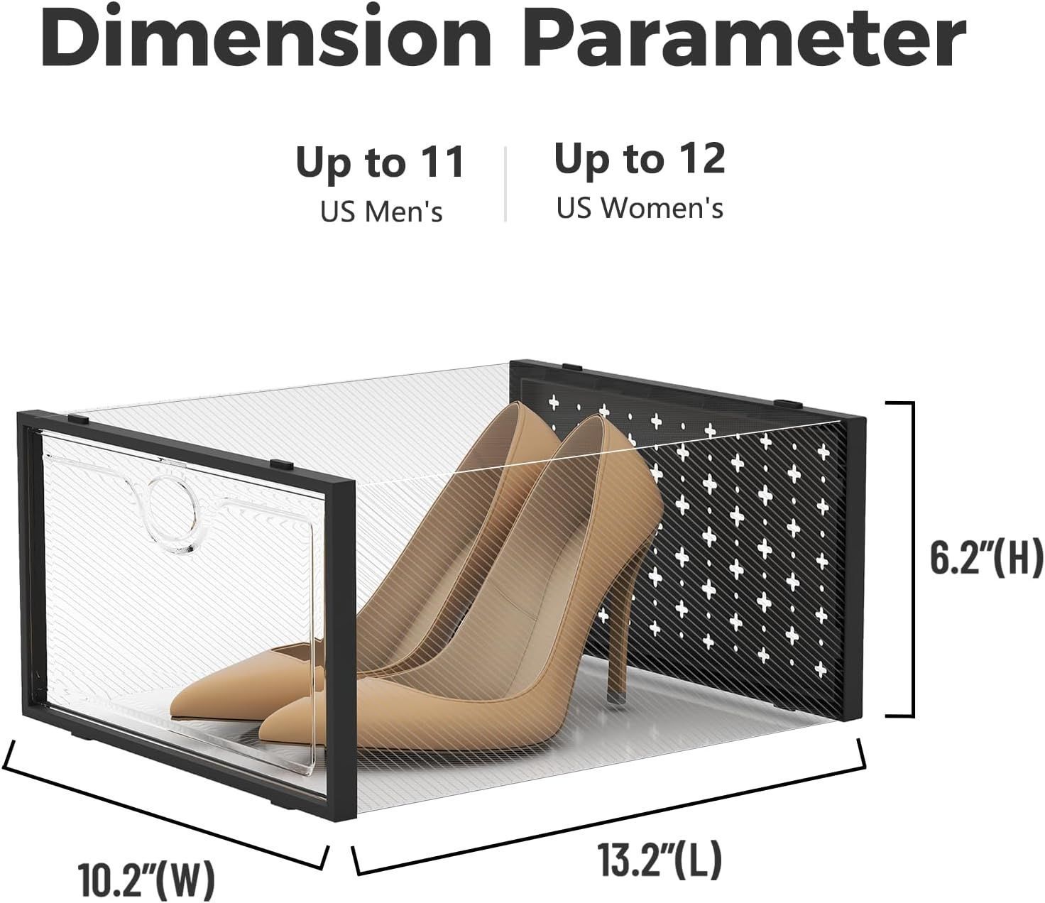 Pinkpum XL Shoe Storage Box (12Pack)
