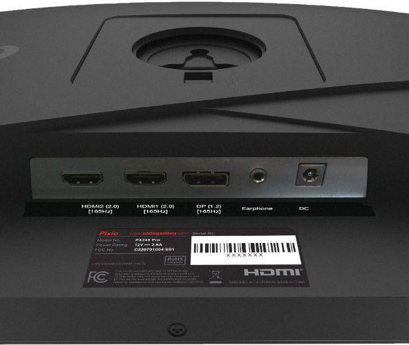 Pixio PX248 Pro Gaming Monitor 24" - Black - 24 Inch