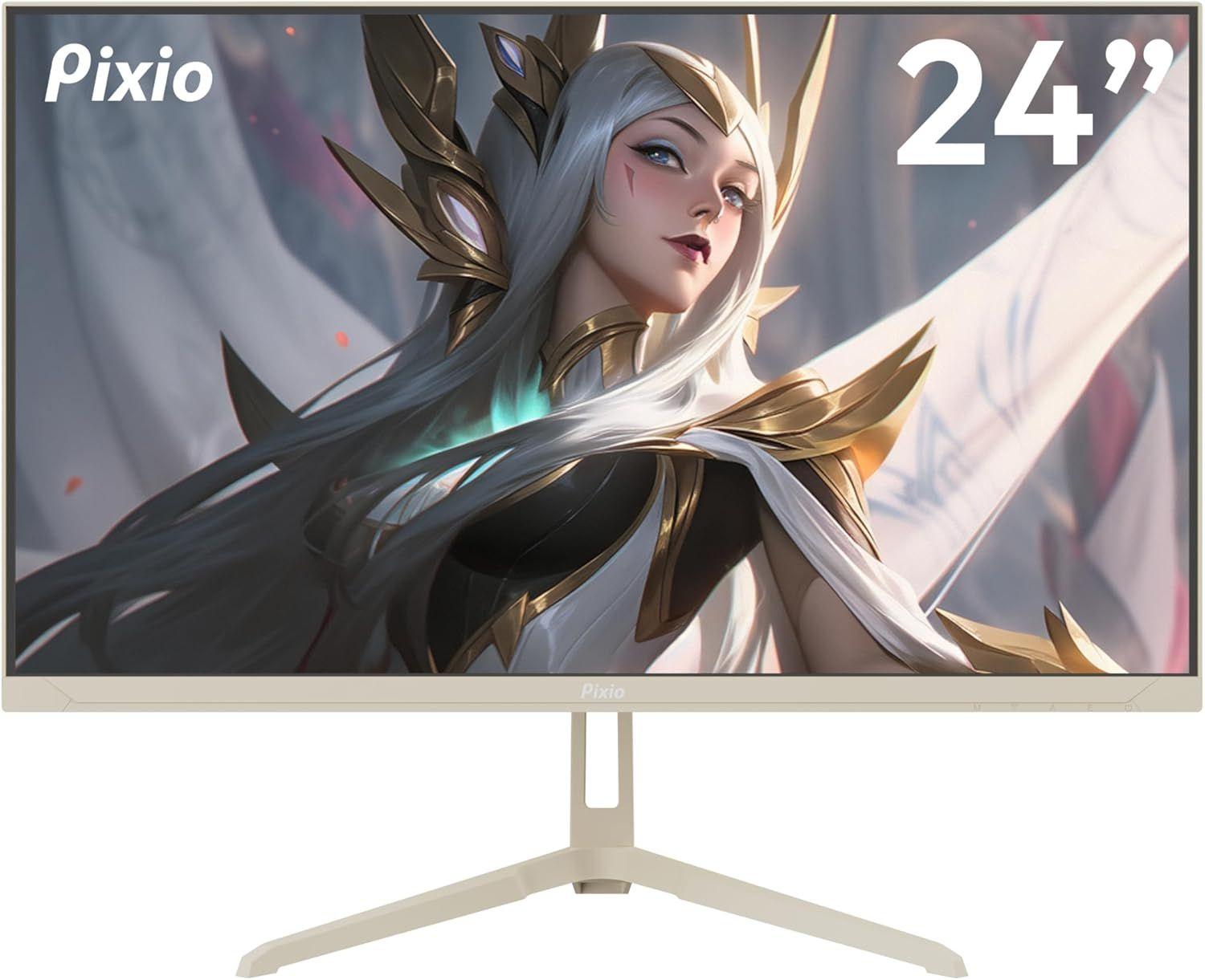 Pixio  PX248 Wave Gaming Monitor 24" - Beige - 24 Inch - Excellent