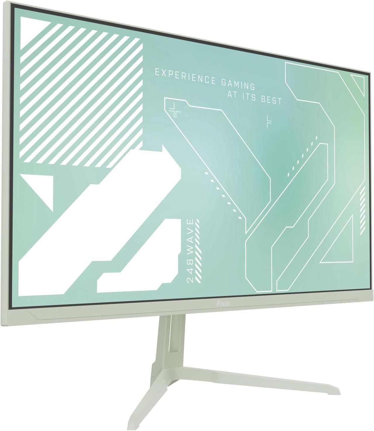 Pixio PX248 Wave Gaming Monitor 24" - Mint Green - 24 Inch