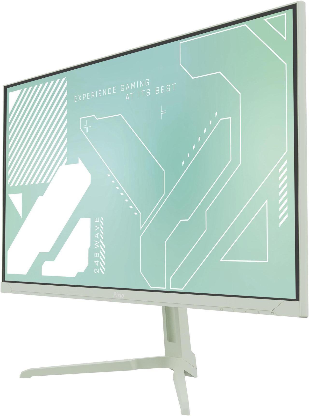 Pixio PX248 Wave Gaming Monitor 24" - Mint Green - 24 Inch