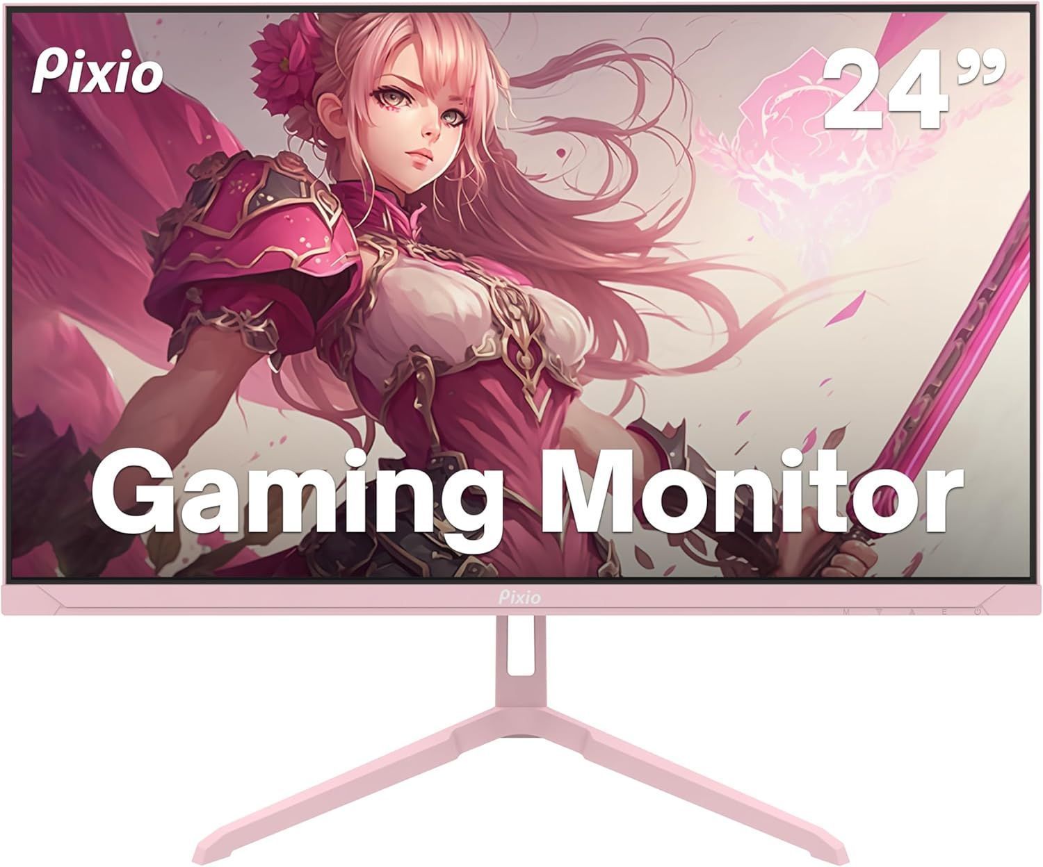 Pixio PX248 Wave Gaming Monitor 24" - Pink - 24 Inch