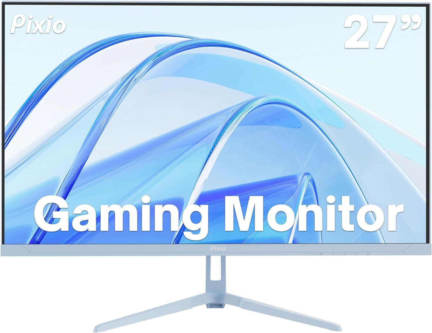 Pixio  PX278 Wave Gaming Monitor 27" - Blue - 27 Inch - Excellent