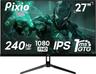 Pixio PX279 Wave Gaming Monitor 27" - Black - 27 Inch