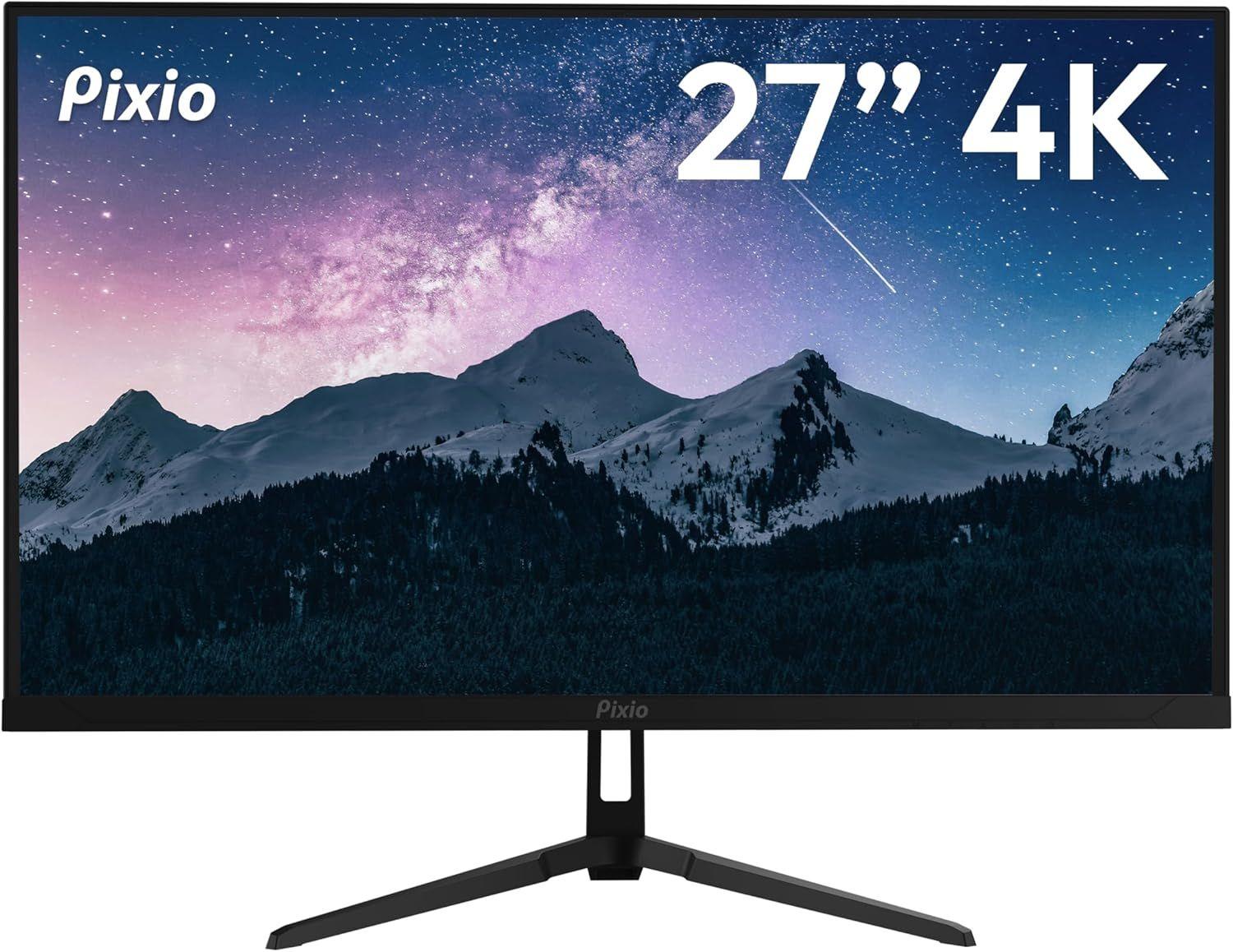 Pixio  PX27U Wave Gaming Monitor 27" - Black - 27 Inch - Excellent