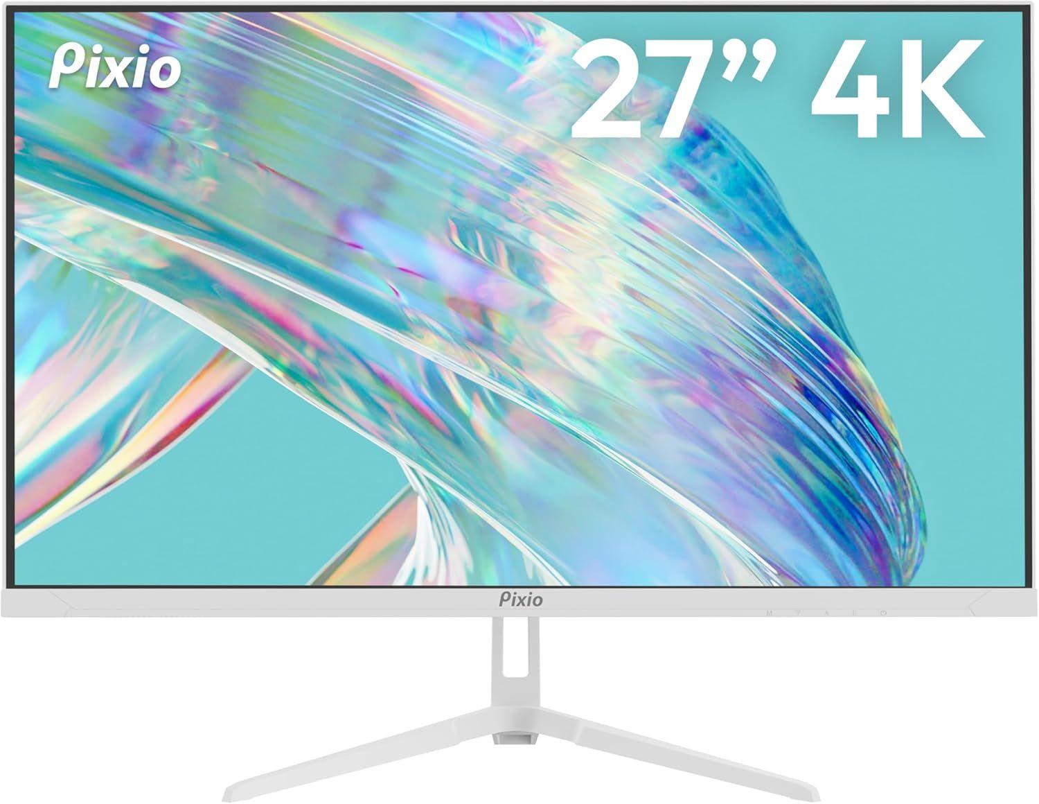 Pixio  PX27U Wave Gaming Monitor 27" - White - 27 Inch - Excellent