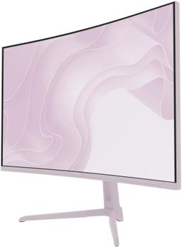 Pixio PXC248 Wave Curved Gaming Monitor 24" - Pink - 24 Inch