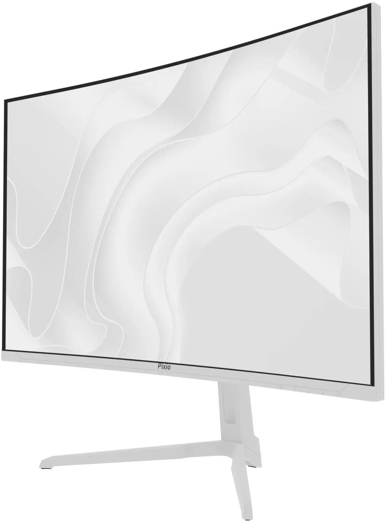 Pixio PXC248 Wave Curved Gaming Monitor 24" - White - 24 Inch