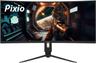 Pixio PXC348C Curved Gaming Monitor 34" - Black - 34 Inch