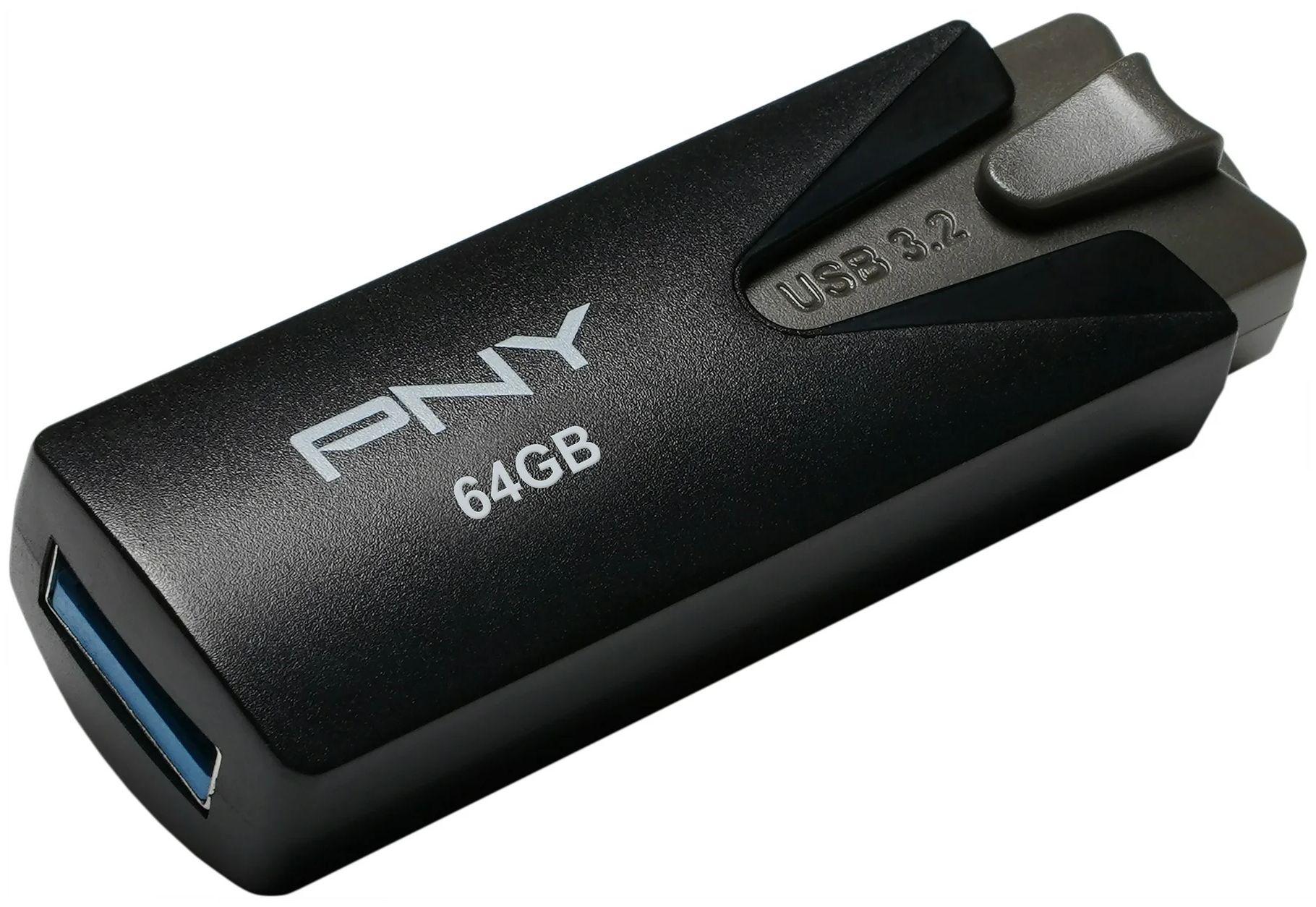 PNY  Elite USB 3.2 Flash Drive - 512GB - Black - Excellent