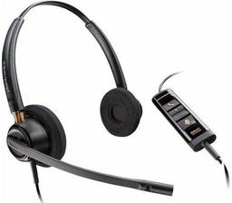 Poly EncorePro 525 USB-A Stereo Wired Headset - Black