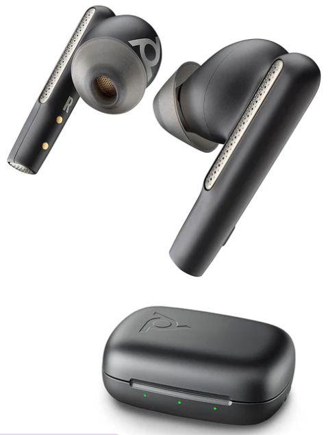 Poly Voyager Free 60 UC True Wireless Earbuds in Black in Excellent condition