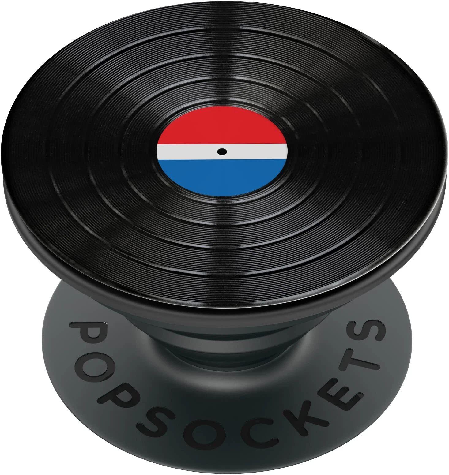 PopSockets Aluminum 45 RPM Backspin PopGrip - Vinyl