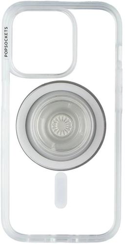 PopSockets PopCase with MagSafe for iPhone 15 Pro - Clear