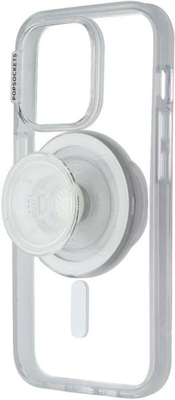 PopSockets PopCase with MagSafe for iPhone 15 Pro - Clear