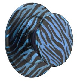 PopSockets PopGrip for MagSafe Phone Grip and Stand - Zed Blue Zebra