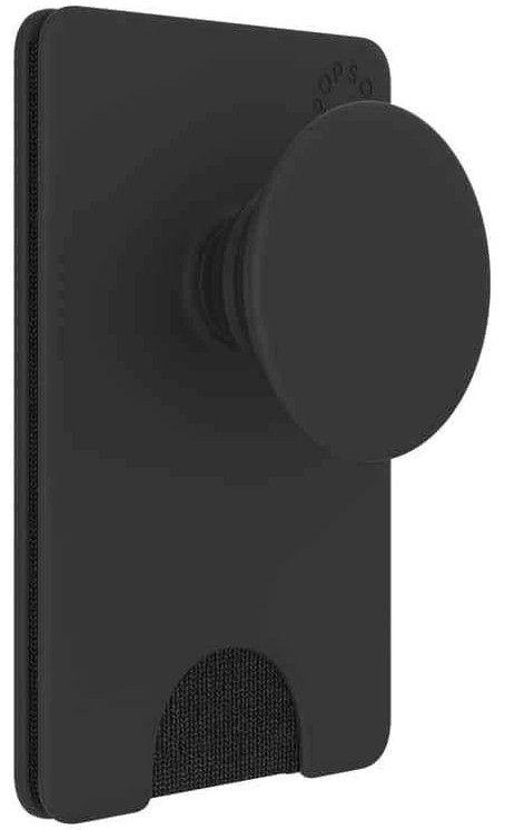 PopSockets PopWallet+ for MagSafe Device - Black