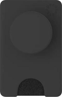 PopSockets PopWallet+ for MagSafe Device - Black