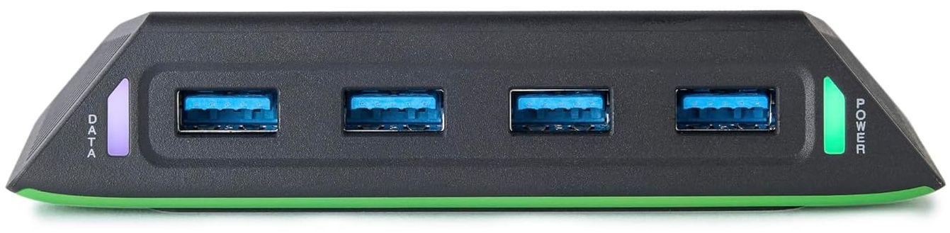 PowerA 4-Port USB 5Gbps Hub for Xbox Series X|S - Black