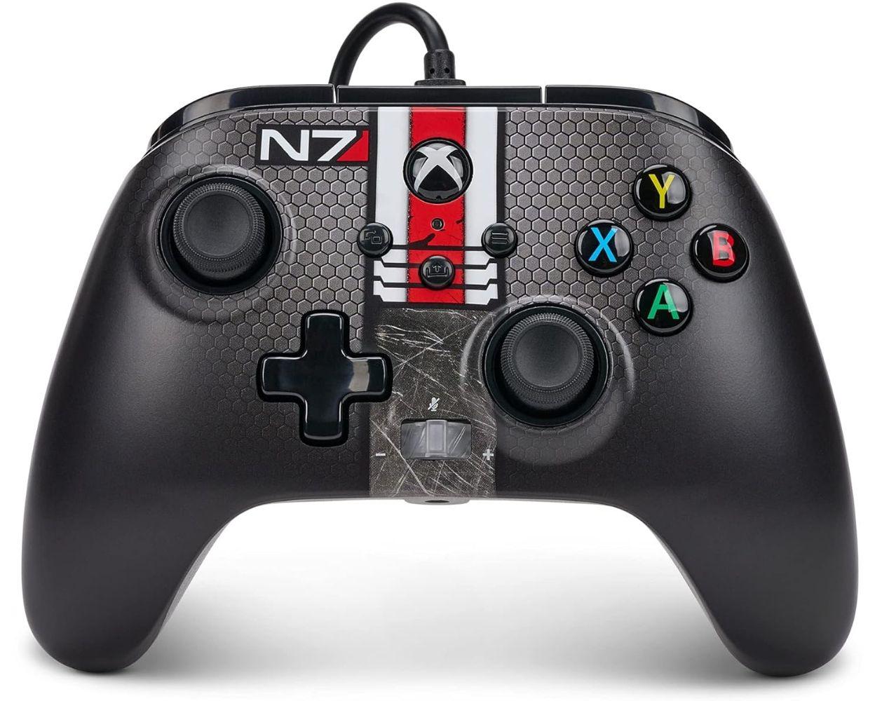 PowerA  Enhanced Wired Controller for Xbox Series X|S - Mass Effect N7 - Good