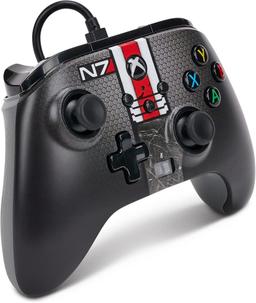 PowerA Enhanced Wired Controller for Xbox Series X|S - Mass Effect N7