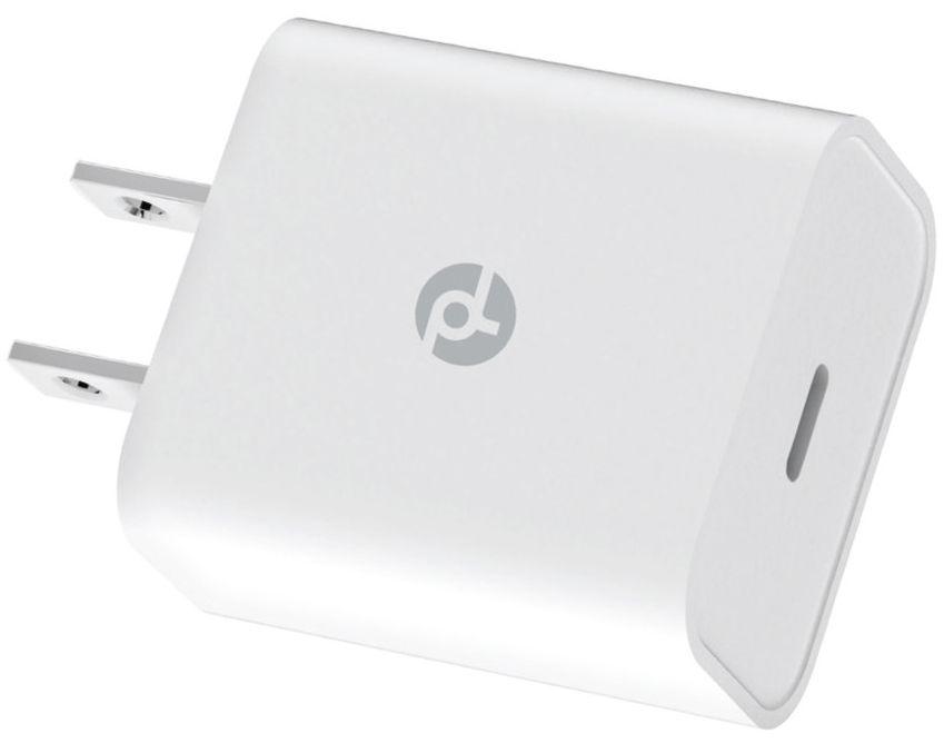 PowerLab 20W USB-C Wall Charger with Power Delivery - White