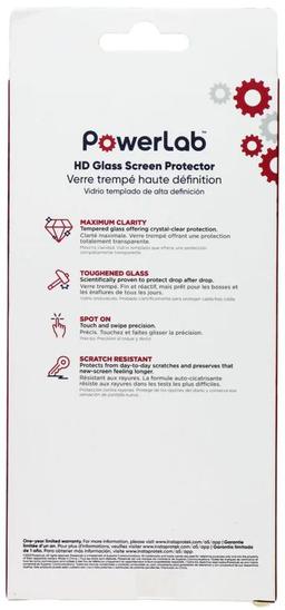 PowerLab HD Glass Screen Protector for iPhone 14/13 - Clear