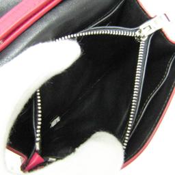 Prada Leather Shoulder Bag - Leather - Peonia